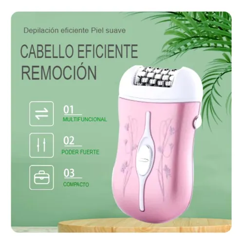 Depiladora Afeitadora Y Removedor De Callos 3 En 1 Mujer