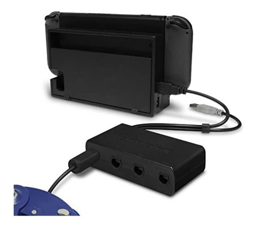 Imagen 3 de 5 de Adaptador De Controlador - Gamecube - 4 Puertos Hyperkin Nsw