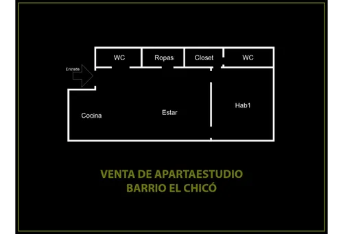 Venta De Apartaestudio En El Chicó