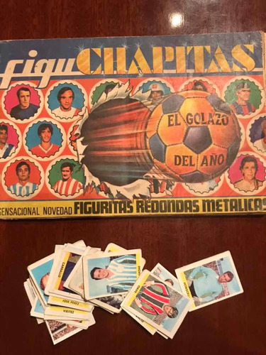 Figuritas Álbum Futbol Chapitas 1970. 70.