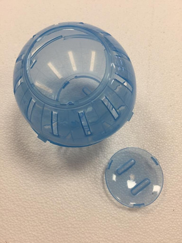 Imagen 5 de 7 de Esfera Pelota De Acrílico Para Erizos Coballos 25cm Juguete
