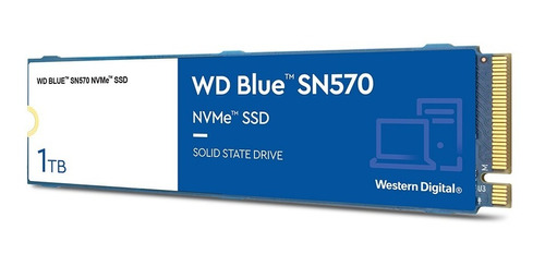 Ssd Interno Western Digital Blue Sn570 1tb Nvme Pcie