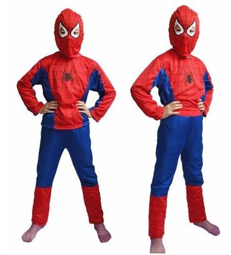 Imagen 3 de 3 de Disfraz De Spiderman,talles Para 2 A 6 Años.