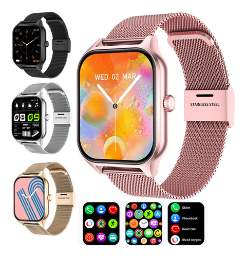 ' Reloj Inteligente Smartwatch Watch Watch Compatible Con