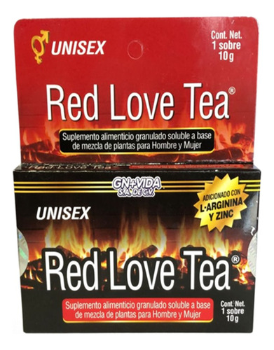 Red Love Tea Potencia Actividad Sexual En Hombre Y Mujer