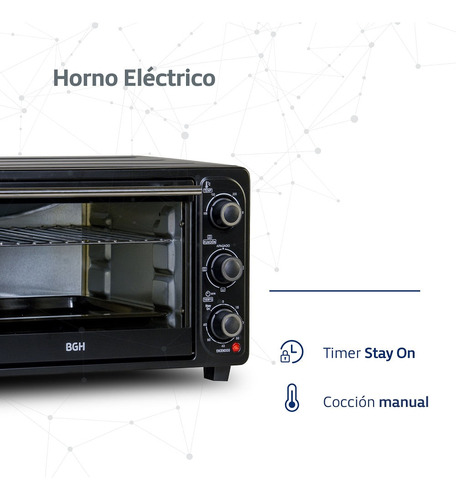 BGH BHE25M19N - 220V - 240V - Negro