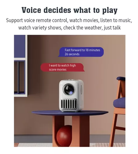 Video Proyector Xiaomi Wanbo T2r Max Wifi Full Hd Control Por Voz
