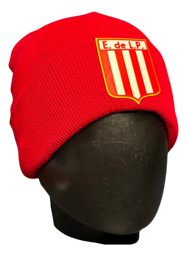 Gorro Lana Estudiantes De La Plata Rojo Estudiantes S