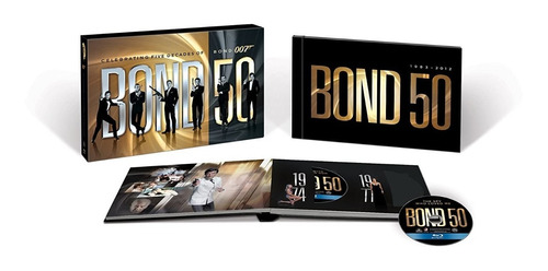 007 James Bond 50 Aniversario Blu Ray Colección Nuevo