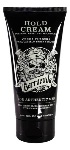 2 Pza Crema Fijadora Barracuda Para Cabello Barba Y Bigote 1