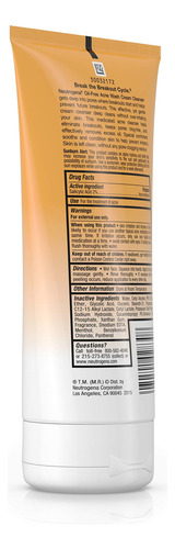 Crema Limpiadora Neutrogena Para El Acné Sin Aceite, 200 Ml