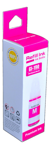 Tinta Refill Ink Para Canon Gi-190 70ml Magenta