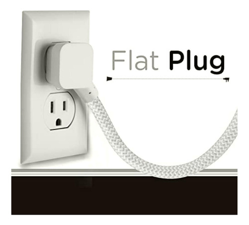 Cordinate 37914 3-outlet Extension Cord Gray