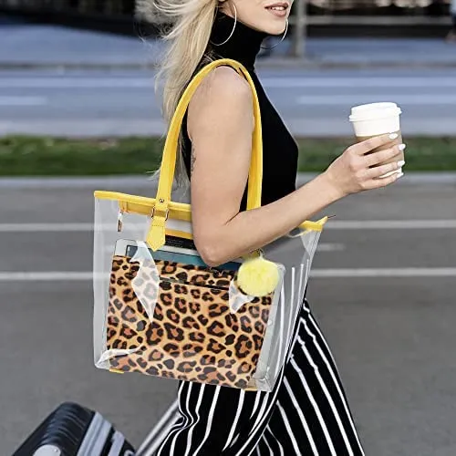 Bolso transparente grande sales