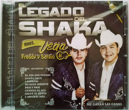 Hnos. Vega       El Legado Del Shaka        Cd Nuevo       