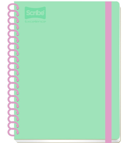 Scribe Cuaderno Pro Excellence Pasta Dura Cuadro Chico 100 H