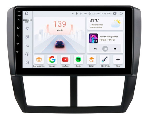 Estreo Carplay 2+32g Para`subaru Forester 2007-2012