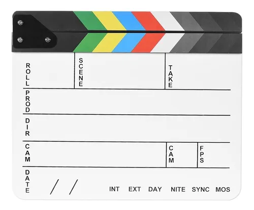 Directores De Cine Profesionales Claboard, Estudio De Fotogr