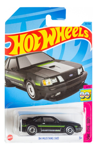 '84 Mustang Svo Hot Wheels Hw: The '80s 2/10 Mattel