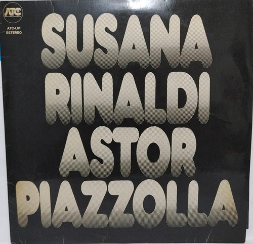 Susana Rinaldi / Astor Piazzolla  Lp Excelente