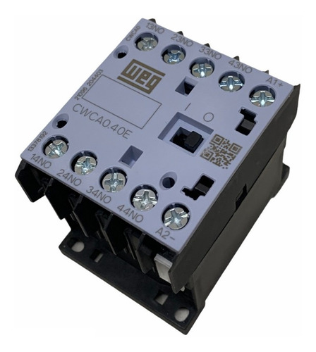 Minicontator Auxiliar 12vcc 4na 10a Cwca0-40-00c02 Weg