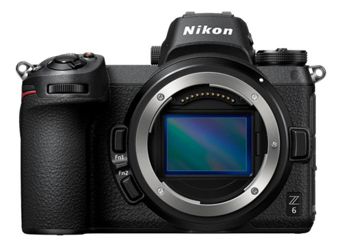 Imagen 1 de 2 de Nikon Z6 sin espejo color  negro