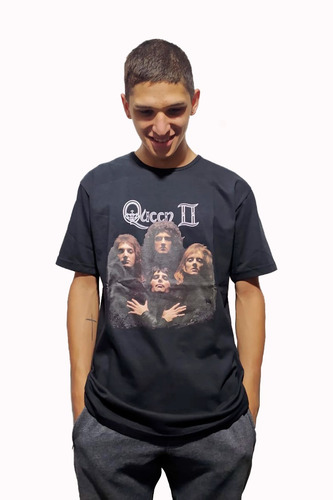 Remera Queen 2 Freddie Mercury Nueva Laser Rock