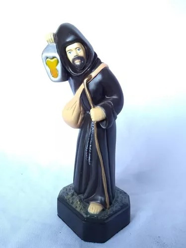 Imagem De Sao Longuinho 18 Cm O Santo Dos Objetos Perdidos Cor Pintura A Mão