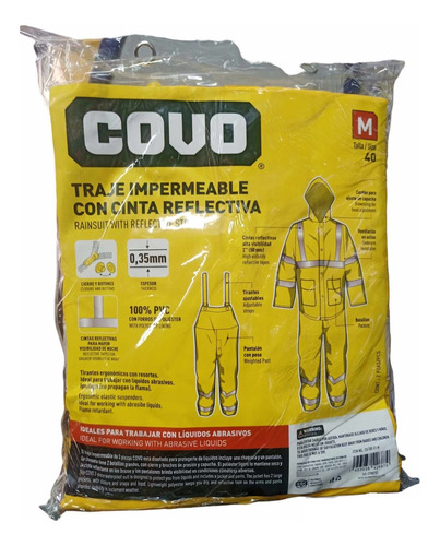 Impermeable Pant/chaqueta Talla 40 M