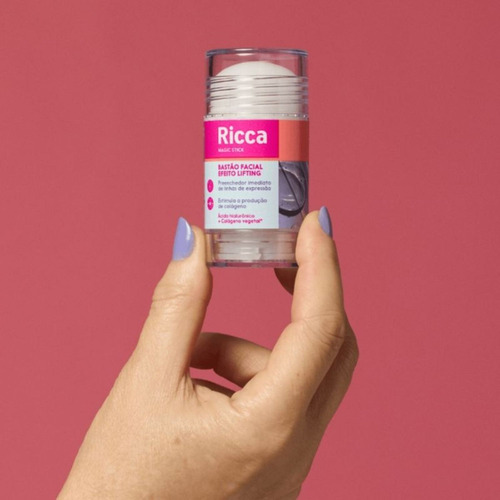 Bastão Facial Efeito Lifting Firmador E Preenchedor Ricca