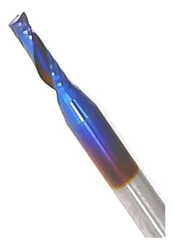 Cortador Fresa Nano Azul 1f 1/8 Cnc 637