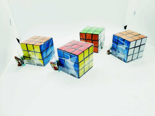 Cubo Mágico 3x3 Tipo Rubik Magic Cube - X4 Unidades