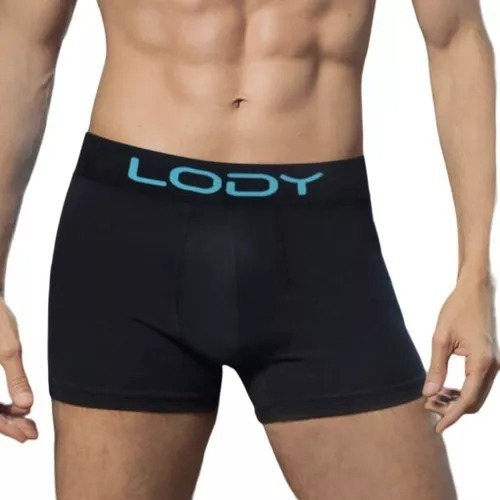 Lody Men Boxer De Hombre Liso Algodon Y Lycr Art 742 Pack X3