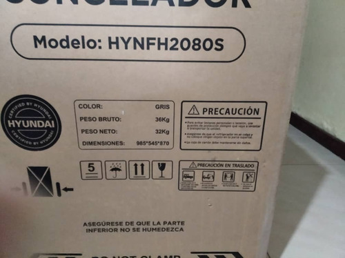 Congelador-refrigerador Dual Hyundai, 200 Litros