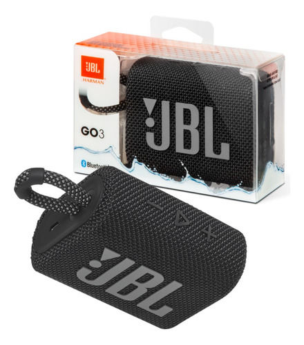 Corneta Portatil Jbl Go3 Bluetooth 5 Horas A Prueba De Agua