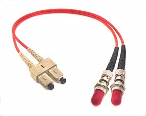 Cable Adaptador Multimodo St(h) - Sc(m) Fibra Optica