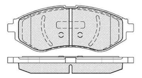 Pastilla De Freno Chevrolet Spark 2011/ Delantera