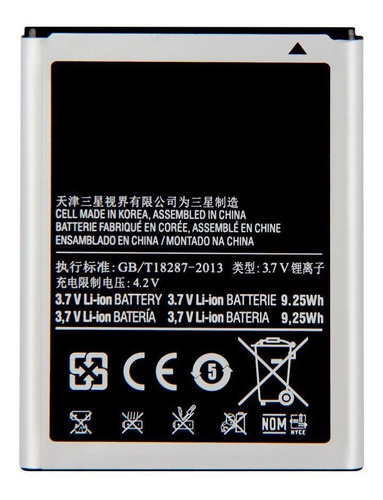 Pila Bateria Eb615268vu Para Samsung Note 1 N7000 2500 Mah