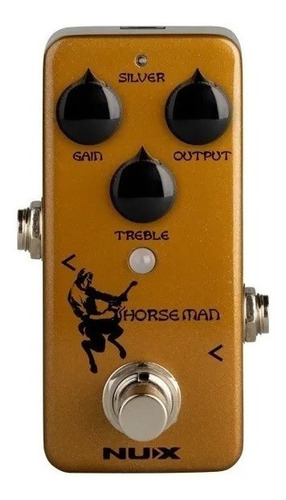 Pedal Nux Nod-1 Horseman Overdrive Mini Core Klon Centaur