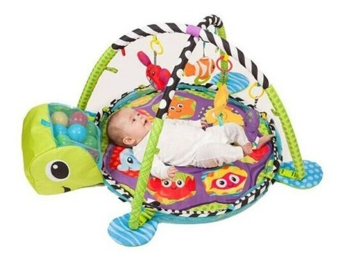 Gimnasio Tortuga Con Pelotitas Para Bebes