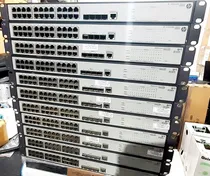Comprar Lote De 11 Switches Hp V1910-24-g 10\u002F100\u002F1000 24 Pts Gigabit