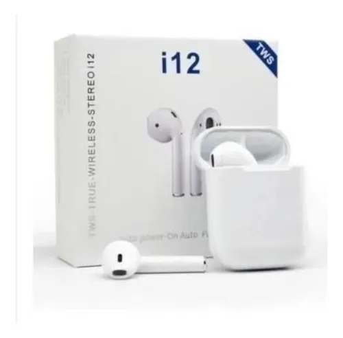 Auriculares Bluetooth inal mbricos recargables I12 Tws Touch