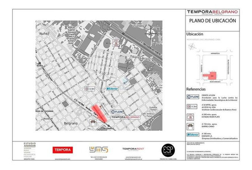 Imagen 12 de 14 de Departamento En Venta Monoambiente Apto Profesional En Emprendimiento Tempora Belgrano
