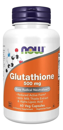 Glutathione 500mg 60caps, Now
