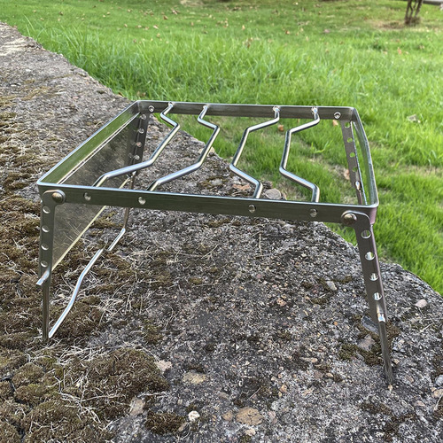 Parrilla Plegable Para Fogatas, Parrilla Portátil Para