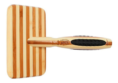 Rasqueadeira De Bambu Listrada Com Pinos Macios - G Bass Cor Preto