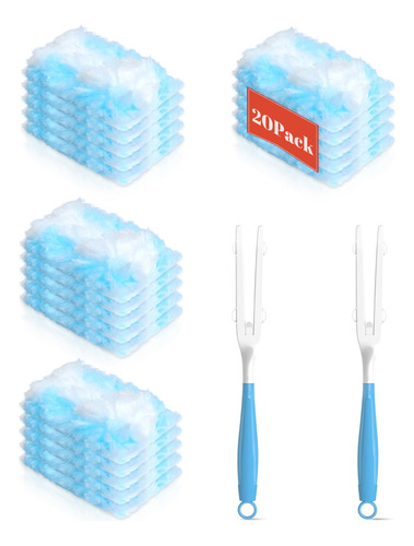 Recambios De Plumero Swiffer Heavy Duty Duster 2 Mangos 20 P