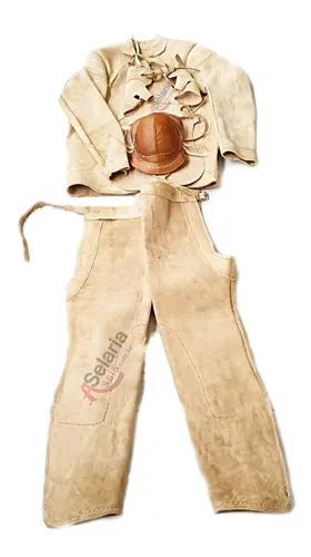 Roupa de couro para cheap vaqueiro
