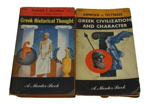 Lote Arnold Toynbee X 2: Greek Historical Thought - Gre&-.