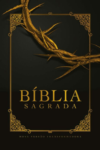 Libro Biblia Nvt LG Capa Soft Touch Coroa De Espinhos De Mun